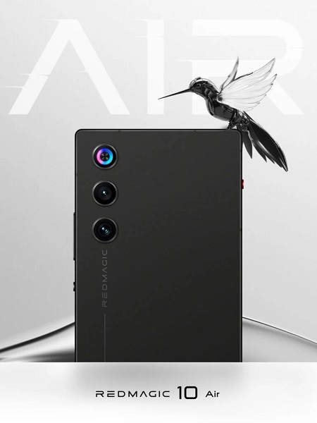 Red Magic 10 Air Launches as the Thinnest Full-Screen Gaming Phone 5 رد مجیک 10 ایر
