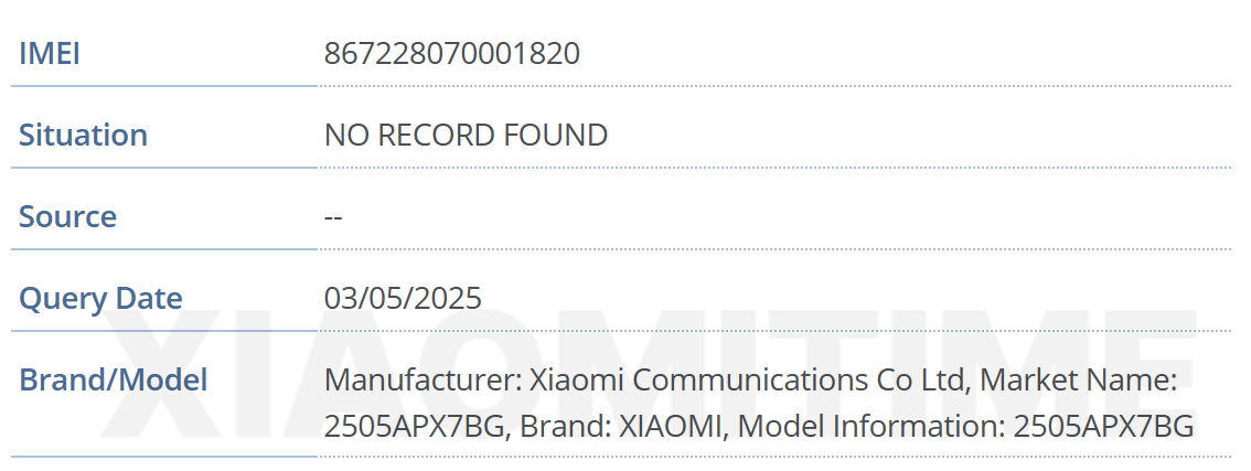 MIX-FLIP-2-IMEI اشتباه عجیب شیائومی در فاش کردن تصاویر گوشی میکس فلیپ ۲ - نیعان مگ