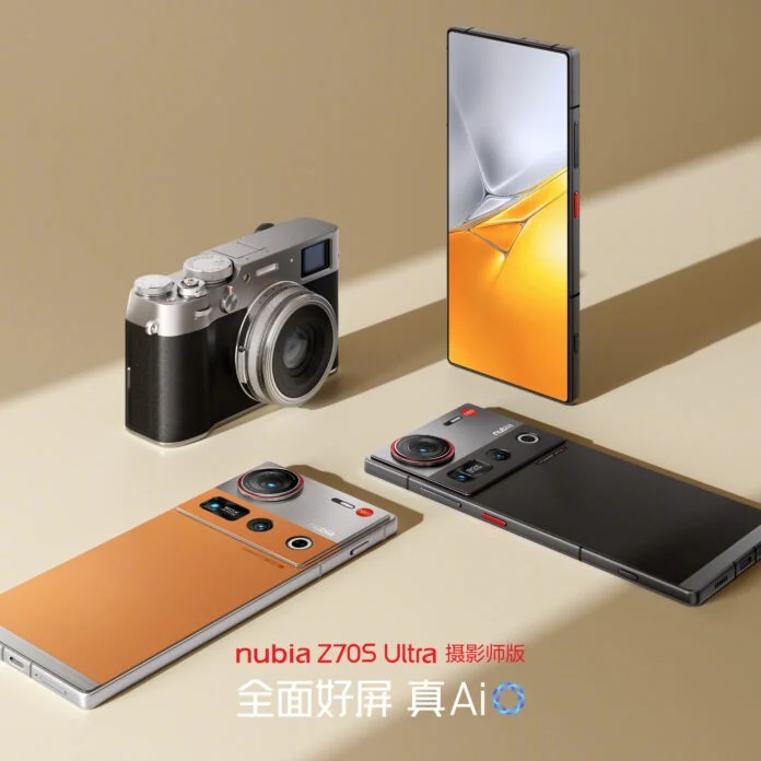 Nubia Z70S Ultra Photographer Edition برترین گوشیهای اپریل 2025