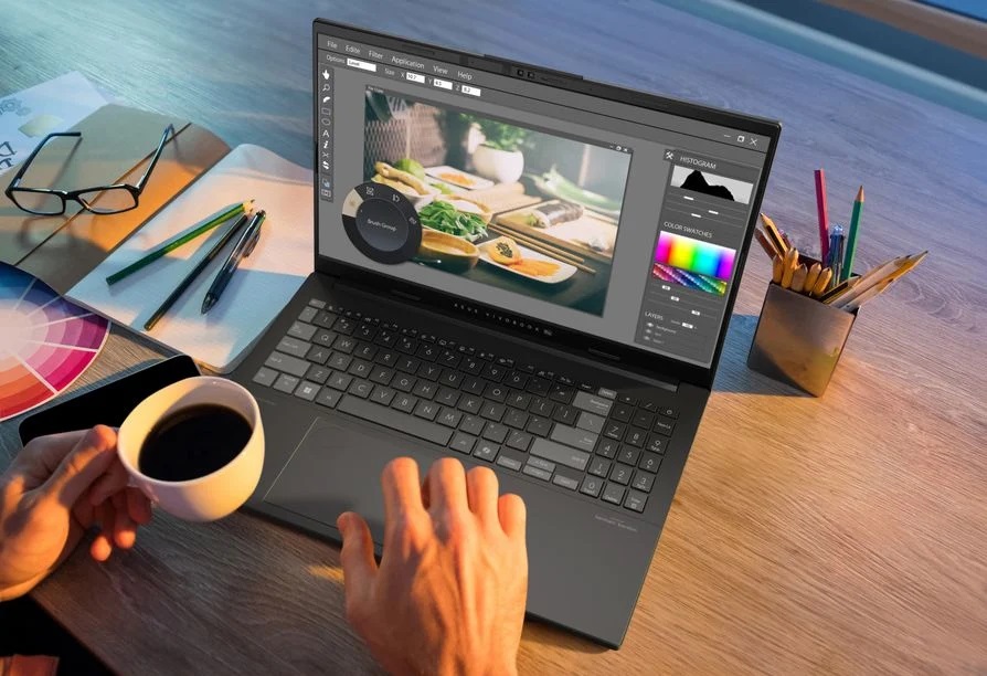 ASUS Vivobook Pro 15 Debuts with Intel Core Ultra 9 RTX 4050 and OLED Display for 00 ویووبوک پرو 15- لپتاپ اقتصادی