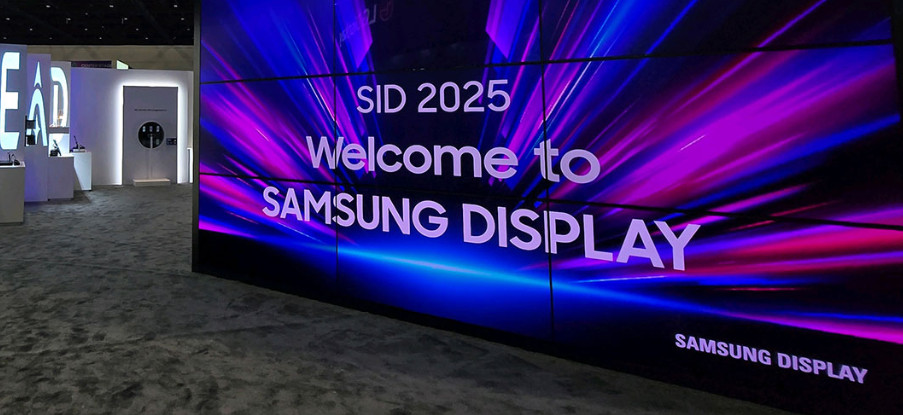 SID 2025 samsung سامسونگ از پنل نمایشگر EL-QD با روشنایی ۴۰۰ نیت رونمایی کرد - نیعان مگ