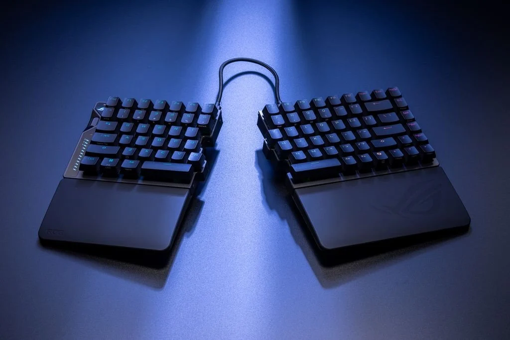 Asus-ROG-Falcata-Split-Keyboard صفحهکلید ایسوس ROG