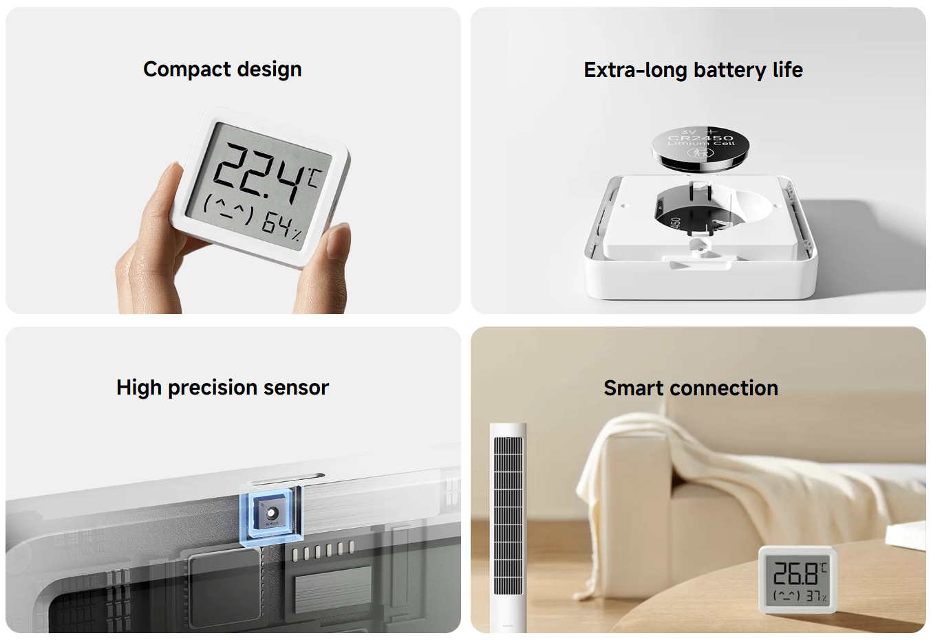 xiaomi-smart-temperature-and-humidity-monitor-3-mini1 سنسور حرارتی شیائومی