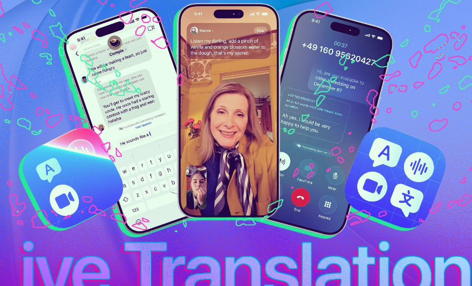 Live translation ios 26 مروری کلی بر تمام اتفاقات و محصولات عرضه شده در کنفرانس WWDC 2025 اپل - نیعان مگ