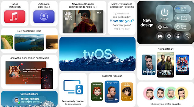 tvos 26 مروری کلی بر تمام اتفاقات و محصولات عرضه شده در کنفرانس WWDC 2025 اپل - نیعان مگ