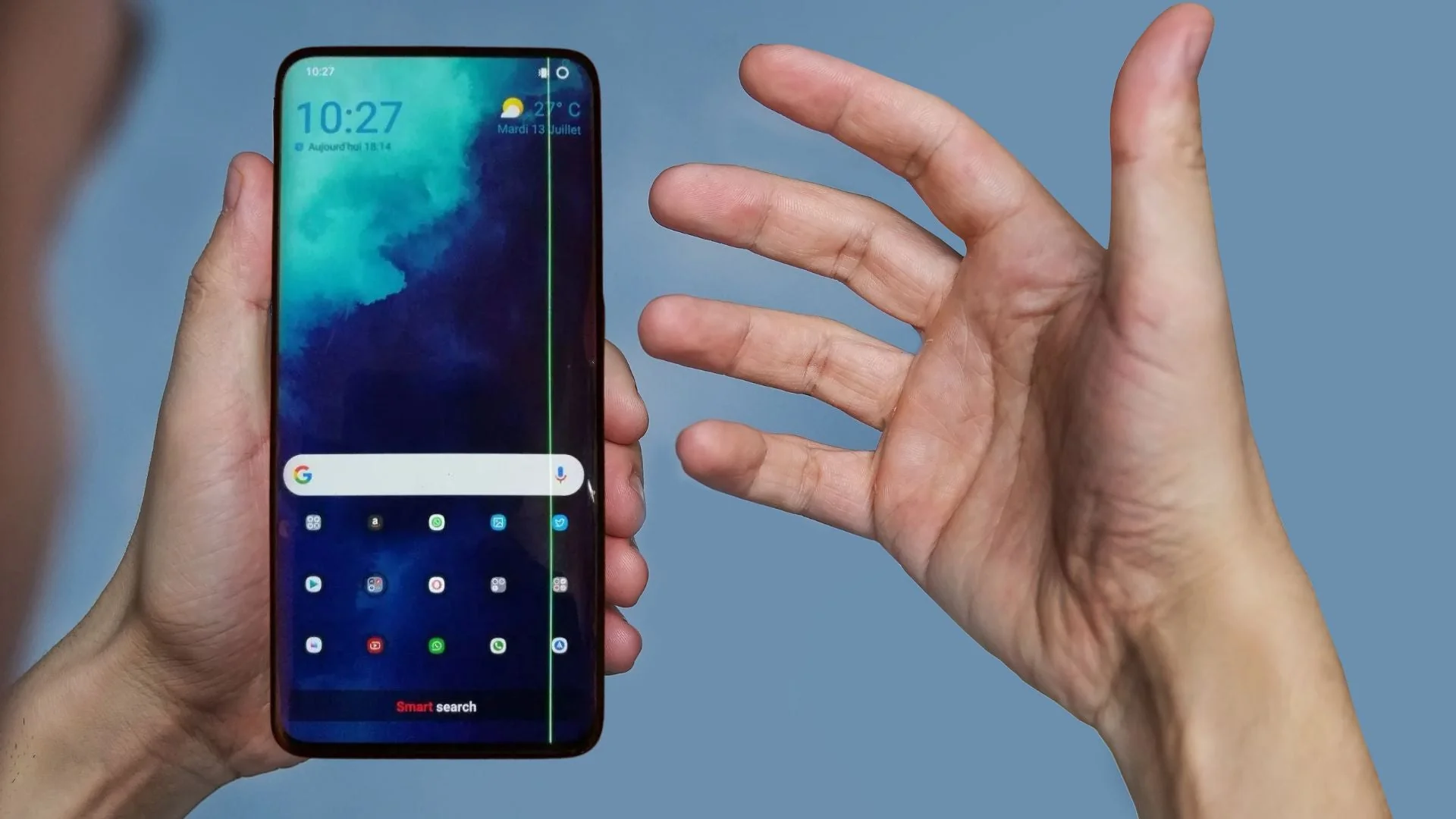 oneplus-green-line-screen بازگشت خط سبز؟ کاربران OnePlus 13s درگیر مشکل نمایشگر شدند! - نیعان مگ