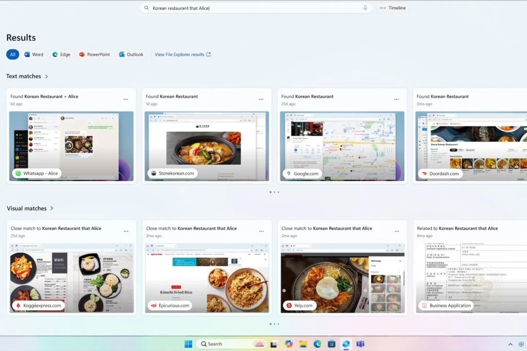 ابزار Recall مایکروسافت