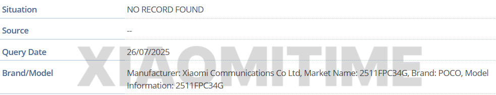 REDMI Turbo 5 and POCO X8 Pro 3 شماره مدلهای ردمی توربو ۵ و پوکو ایکس ۸ پرو فاش شد! - نیعان مگ