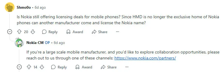 Nokia-brand-licensing-redditjpg نوکیا