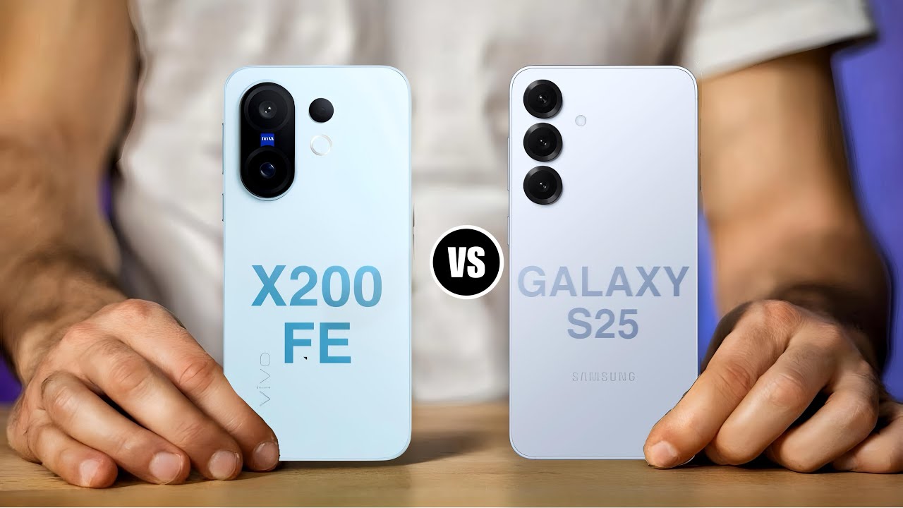maxresdefault ویوو X200 FE در برابر گلکسی S25 سامسونگ