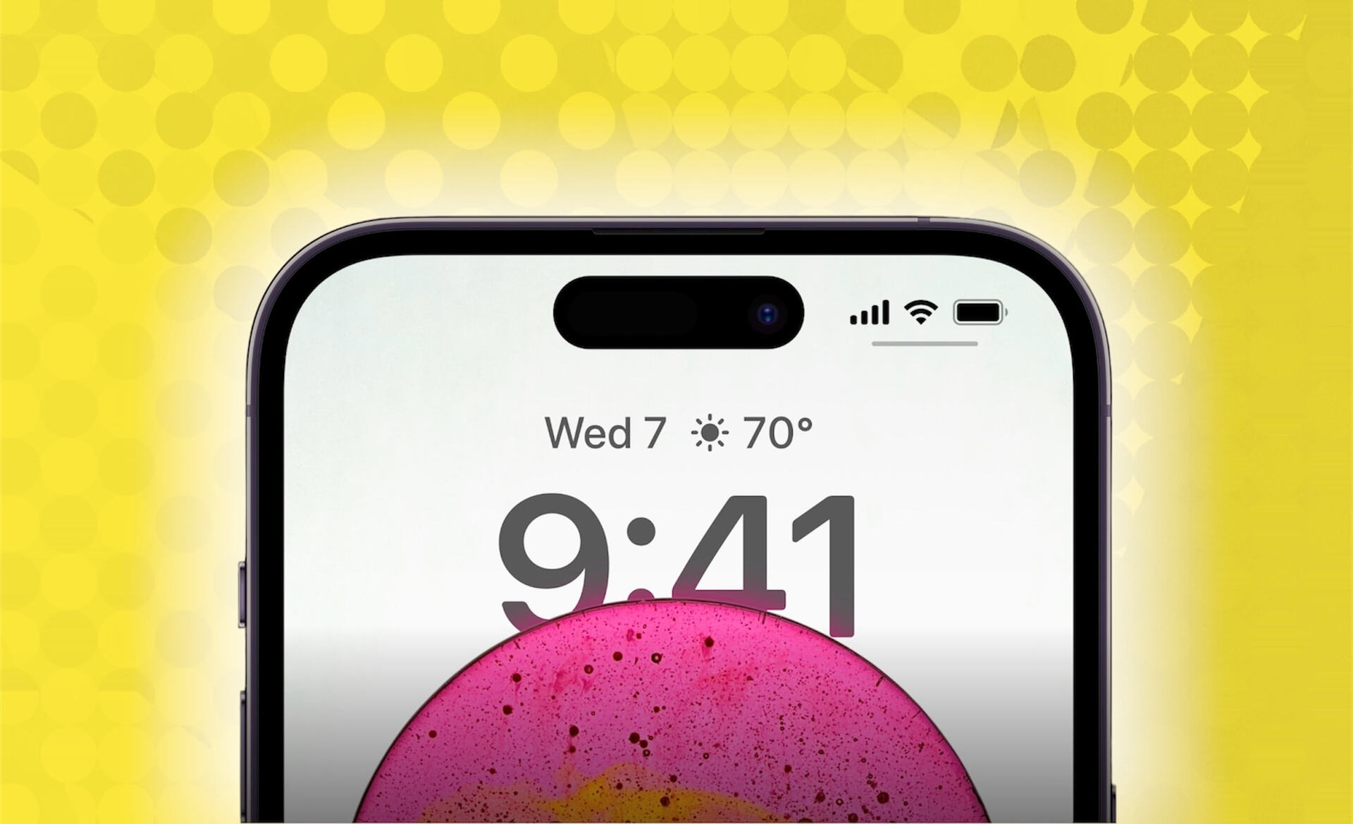 iphone17-pro-max-smaller-dynamic-island داینامیک آیلند آیفون 17 پرو مکس