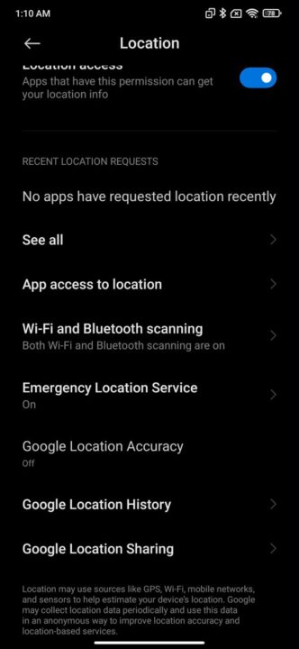8-XiaomiuiPrivacySettingsMIUI HyperOS شیائومی