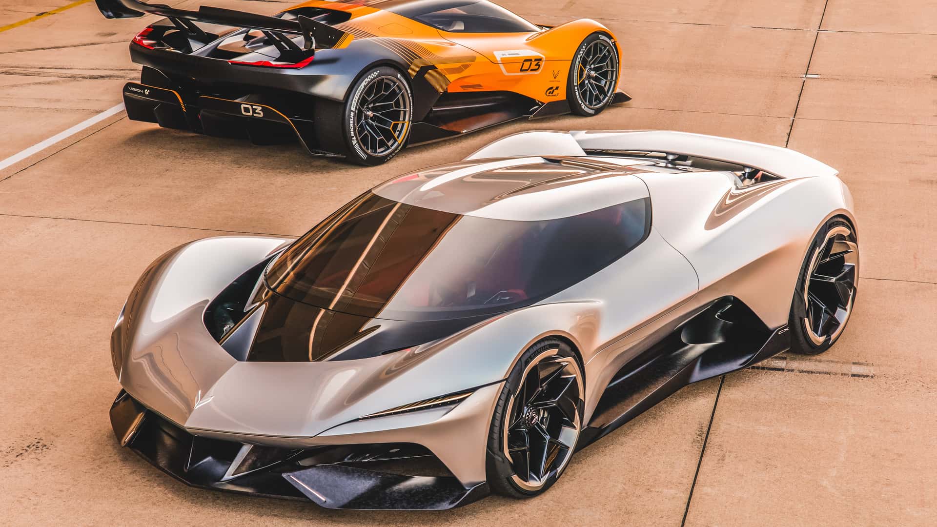 chevrolet-corvette-cx-and-cxr-vision-gran-turismo-concepts 1 با کوروت الکتریکی 2000 اسب بخاری آینده آشنا شوید