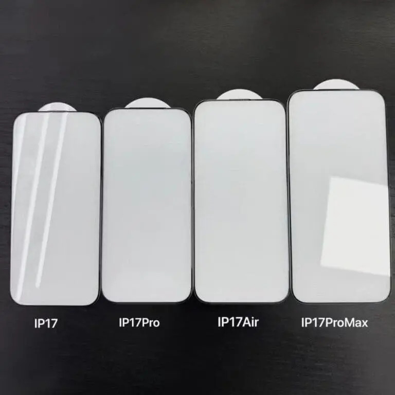 leaked-iphone-17-screen-protectors1 سری آیفون 17