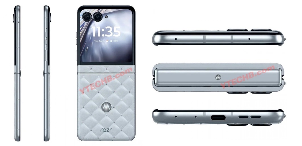 111111111111 نسخه لوکس موتورولا Razr 60 با بدنه کریستالی عرضه می شود - نیعان مگ