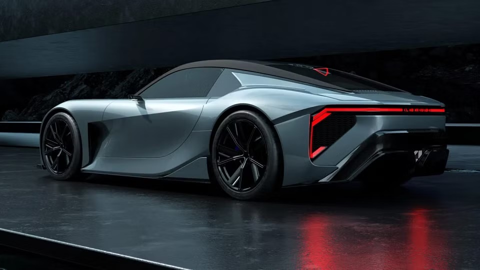 Lexus concept foreshadows another new supercar beyond next years LFR1 کانسپت لکسوس، نوید یک ابرخودروی جدید دیگر را میدهد که فراتر از LFR سال آینده است