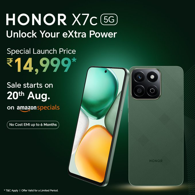 مشخصات آنر X7c 5G