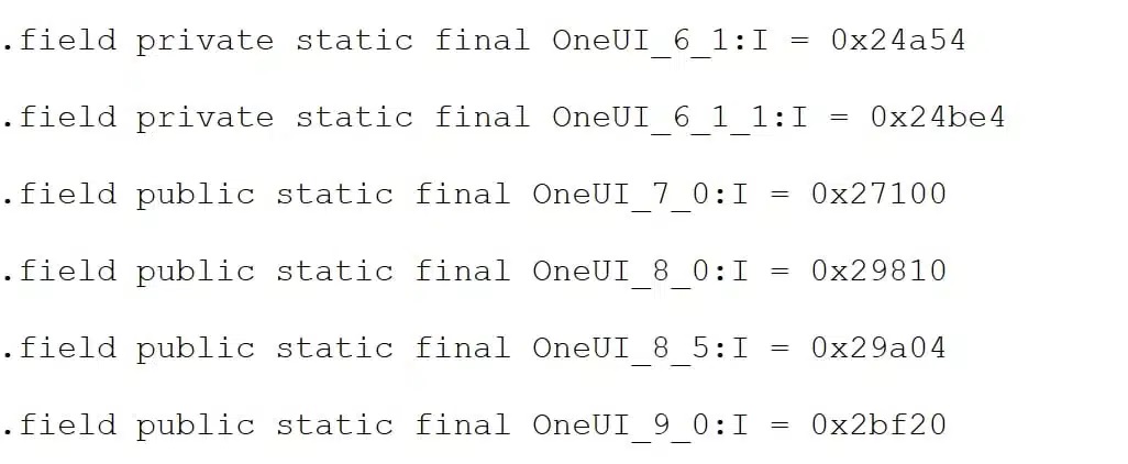 اولین نشانه‌های One UI 9.0 در کدهای One UI 8.5 ظاهر شد