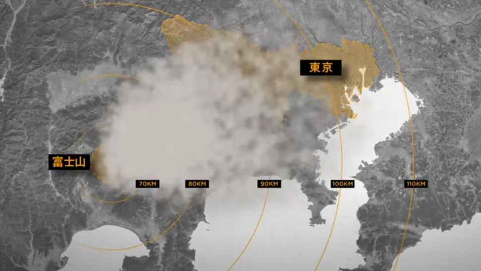 ویدیوی هوش مصنوعی نشان می‌دهد اگر آتش‌فشان فوجی فوران می‌کرد، چه بر سر توکیو می‌آمد - نیعان مگ