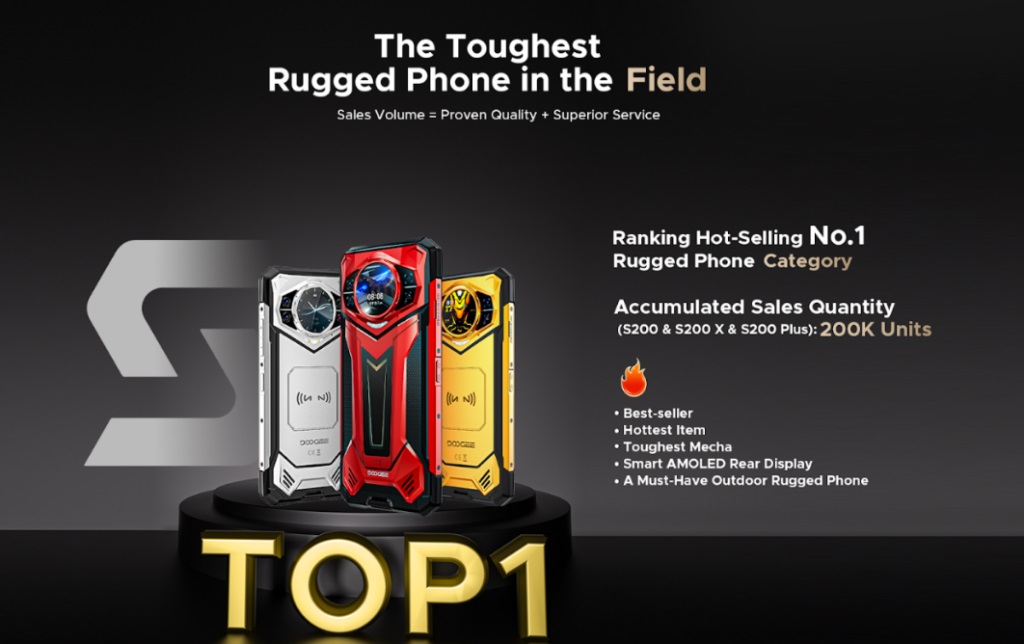 DOOGEE S200 Max Officially0llk1l- گوشی جانسخت DOOGEE S200 Max رسماً معرفی شد - نیعان مگ