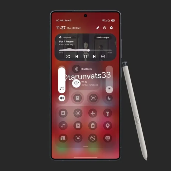 one-ui-85-updated-quick-settings-2-864w-864hjpg سامسونگ با آپدیت One UI 8.5 طراحی جدیدی برای تنظیمات سریع ارائه کرد - نیعان مگ