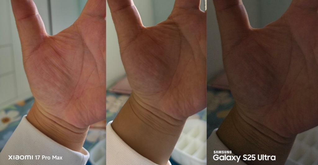 Xiaomi 17 Pro Max vs iPhone 17 Pro Max vs Galaxy S25 Ultra camera test مقایسه دوربین شیائومی ۱۷ پرو مکس در برابر آیفون ۱۷ پرو مکس و گلکسی S25 اولترا - نیعان مگ