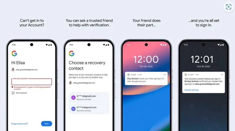 Google introduces new ways to sign in to Gmail if youve lost access to your email1 گوگل روشهای جدیدی برای بازیابی حساب جیمیل معرفی کرد - نیعان مگ