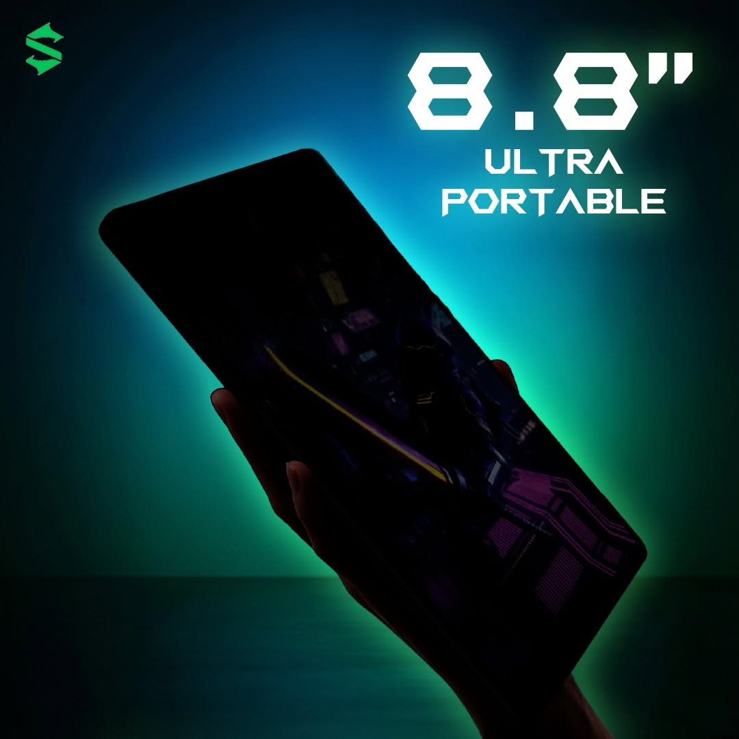 1000016237 بلک شارک تیزری از یک تبلت گیمینگ قدرتمند ۸.۸ اینچی منتشر کرد - نیعان مگ