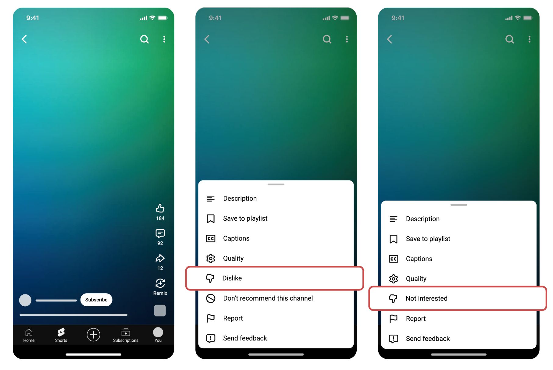 یوتیوب دیسلایک کردن ویدیوهای Shorts را دشوارتر می‌کند - نیعان مگ