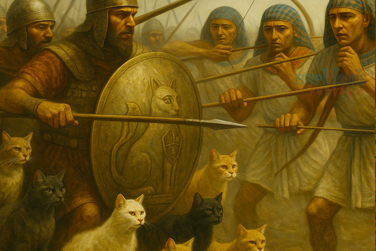 Strategy-of-the-Persian-Army-of-Pelusium-Egypt-Tours-Portal ۱۰ حقیقت باورنکردنی و جذاب از ایران باستان - نیعان مگ